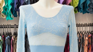 Dance Leotards with Mesh for Women and Girls - Atelier della Danza MP