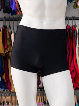 Black Dance Lycra Shorts MP427 for Men by Atelier della Danza MP