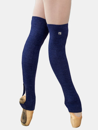 Blue Short Dance Leg Warmers MP921 for Women and Men by Atelier della Danza MP