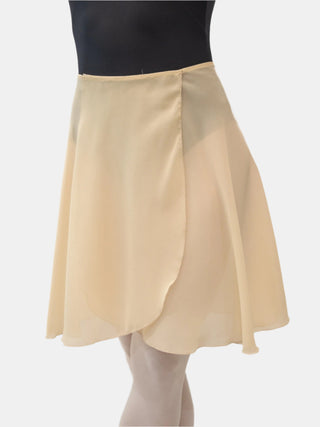 Champagne Wrap Long Dance Skirt MP339 for Women by Atelier della Danza MP