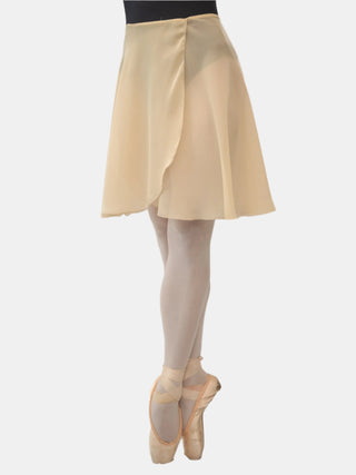 Champagne Wrap Long Dance Skirt MP339 for Women by Atelier della Danza MP