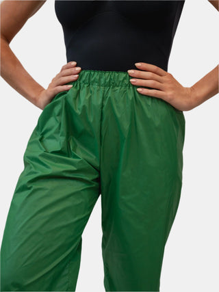 Green Warm-up Dance Trash Bag Pants MP5003 for Women and Men by Atelier della Danza MP