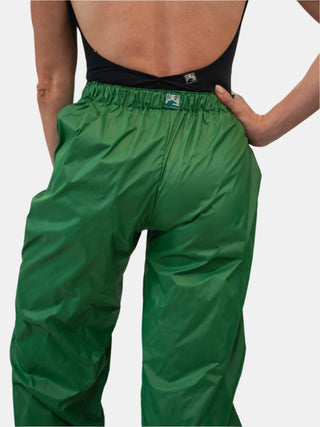 Green Warm-up Dance Trash Bag Pants MP5003 for Women and Men by Atelier della Danza MP