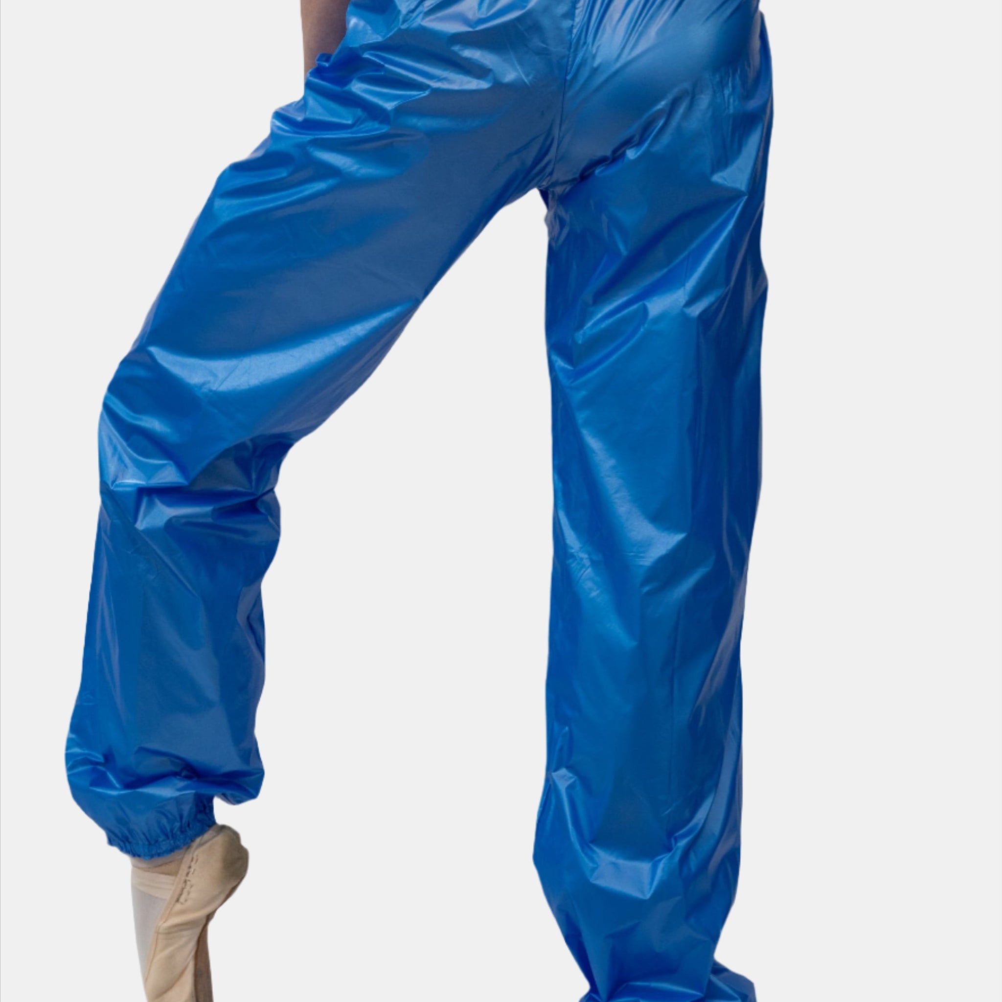 Sky Blue Warm-Up Dance Trash Bag Pants MP5003 - Atelier della Danza MP