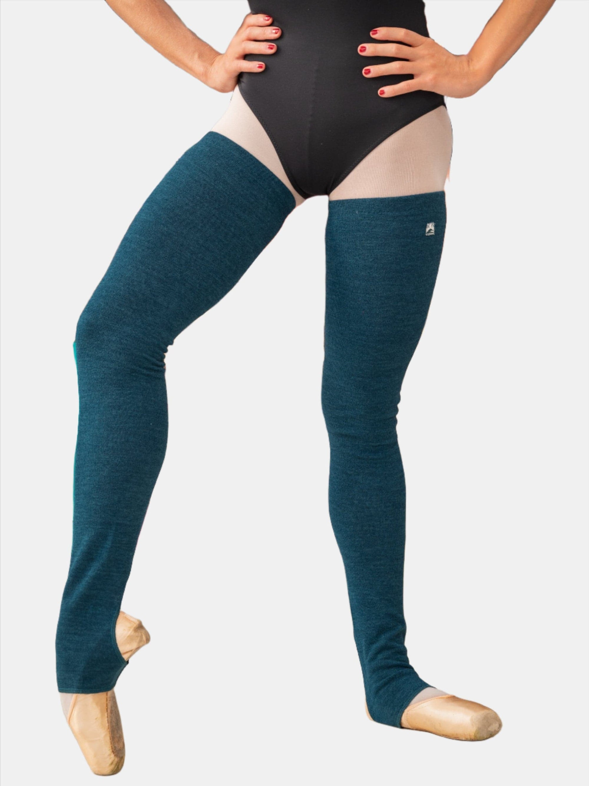 Petrol Long Dance Leg Warmers MP907 - Atelier della Danza MP