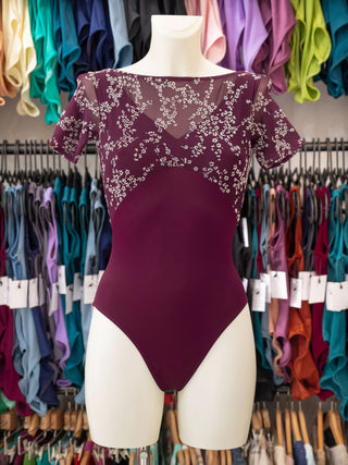 Plum Dance Short Sleeve Leotard MP633 for Women by Atelier della Danza MP