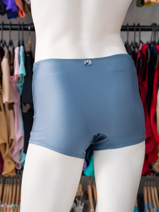 Powder Blue Dance Lycra Shorts MP427 for Men by Atelier della Danza MP