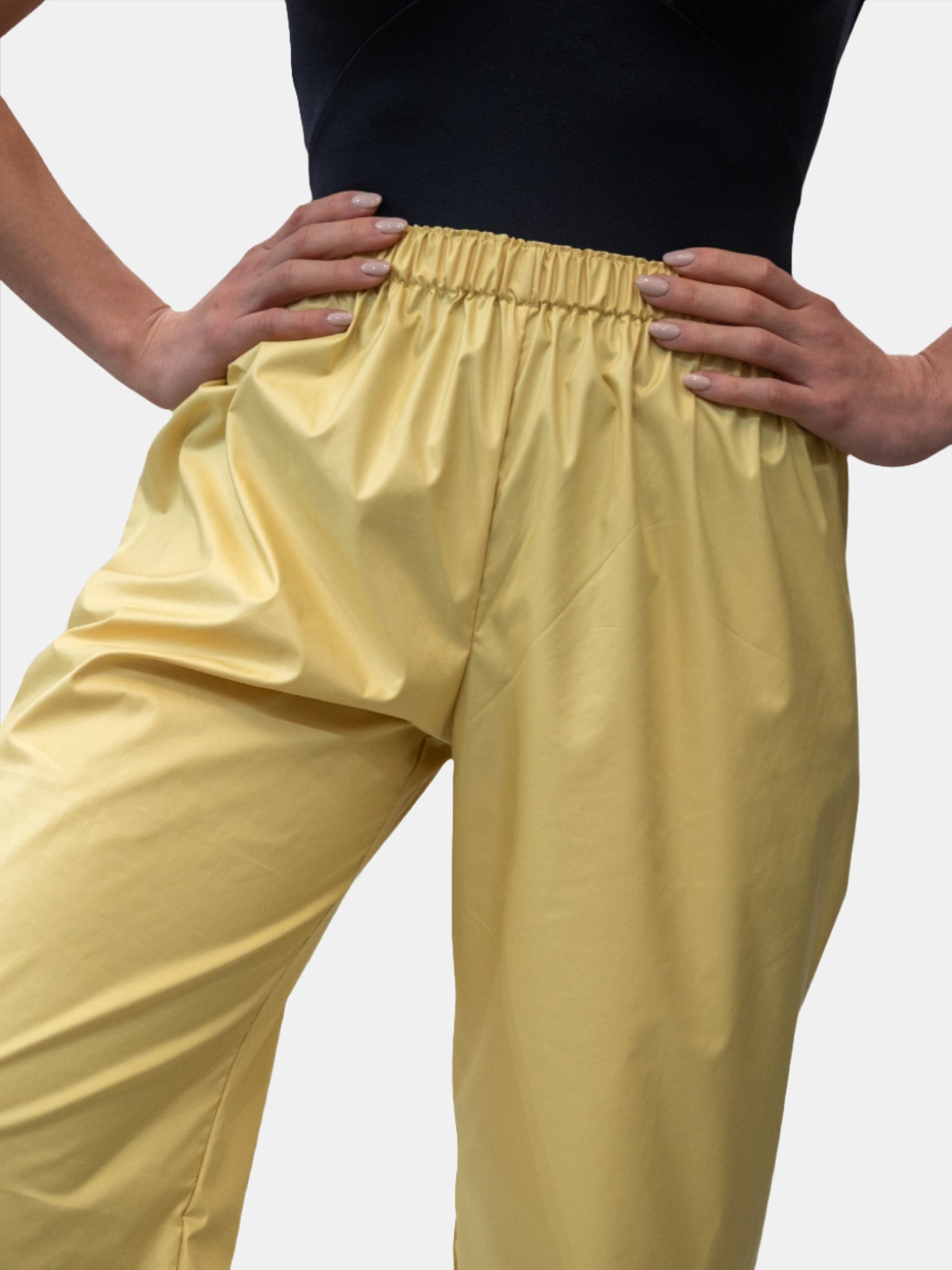 Women's Gold Warm Up Pants