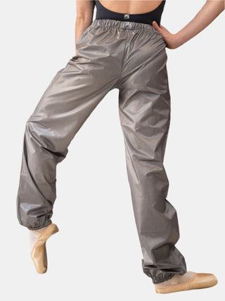 Gray Warm-up Dance Trash Bag Pants MP5003 for Women and Men by Atelier della Danza MP