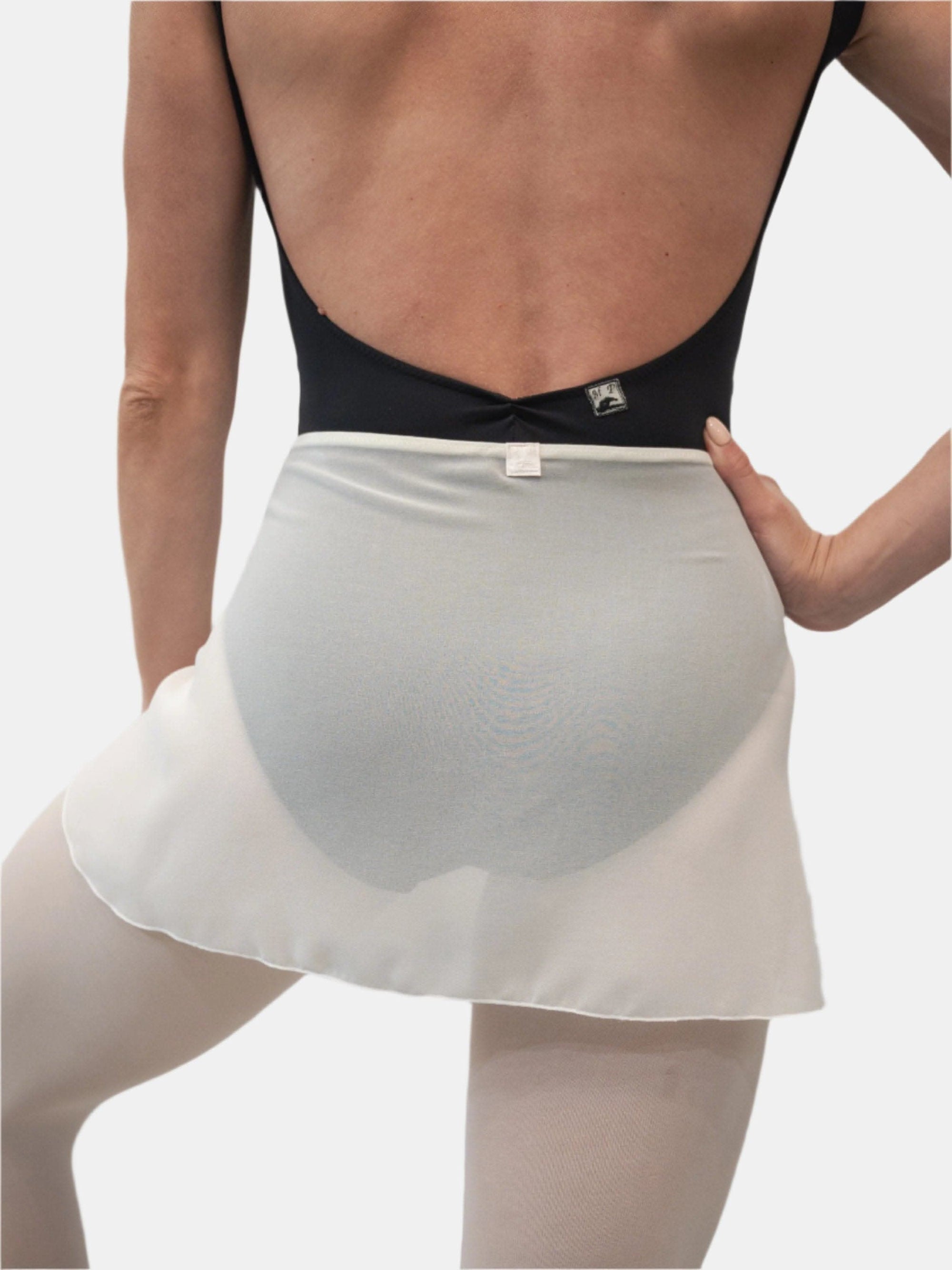 White wrap short on sale skirt